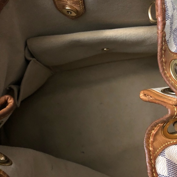 Auth Louis Vuitton damier azur galleria pm - Picture 8 of 16